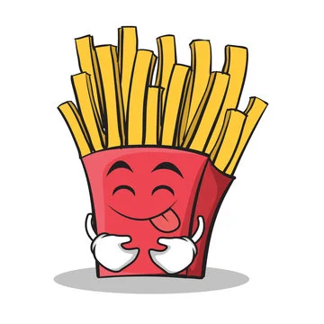 FRIES CARTOON IMAGE