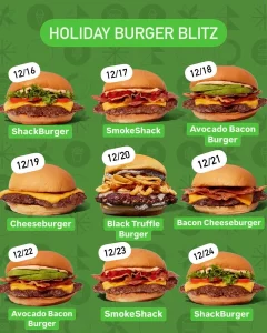 Free Shake Shack Burgers