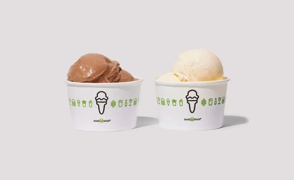 cups of frozen custard